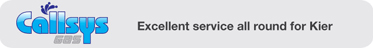 Callsys® Gas Servicing - Excellent Service all round for Kier